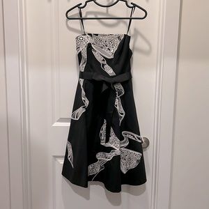 Black & White cocktail dress